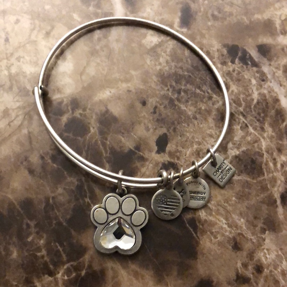 Alex & Ani Paw Print Bracelet